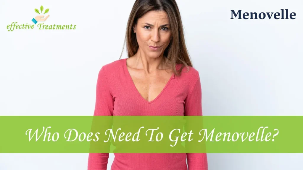Who Does Need To Get Menovelle Supplement?