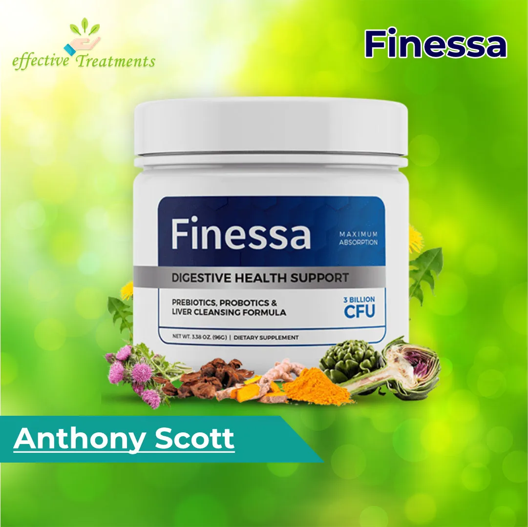 Anthony Scott | Creator of Finessa Powder For Gut Health