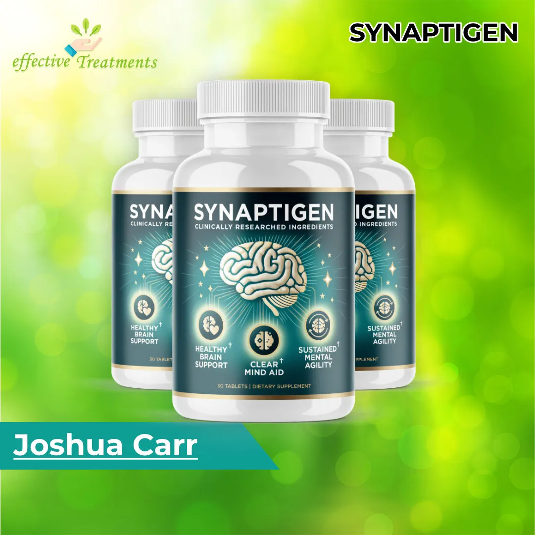 Joshua Carr | Creator of Synaptigen Tablet For Memory Loss