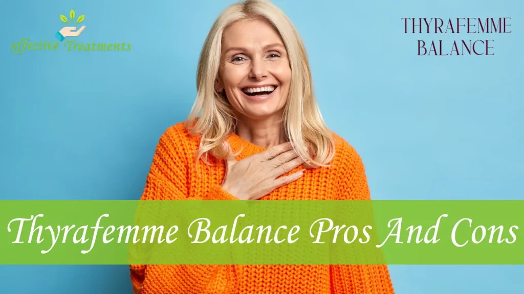 Thyrafemme Balance Capsules For Thyroid Balance Support Pros And Cons